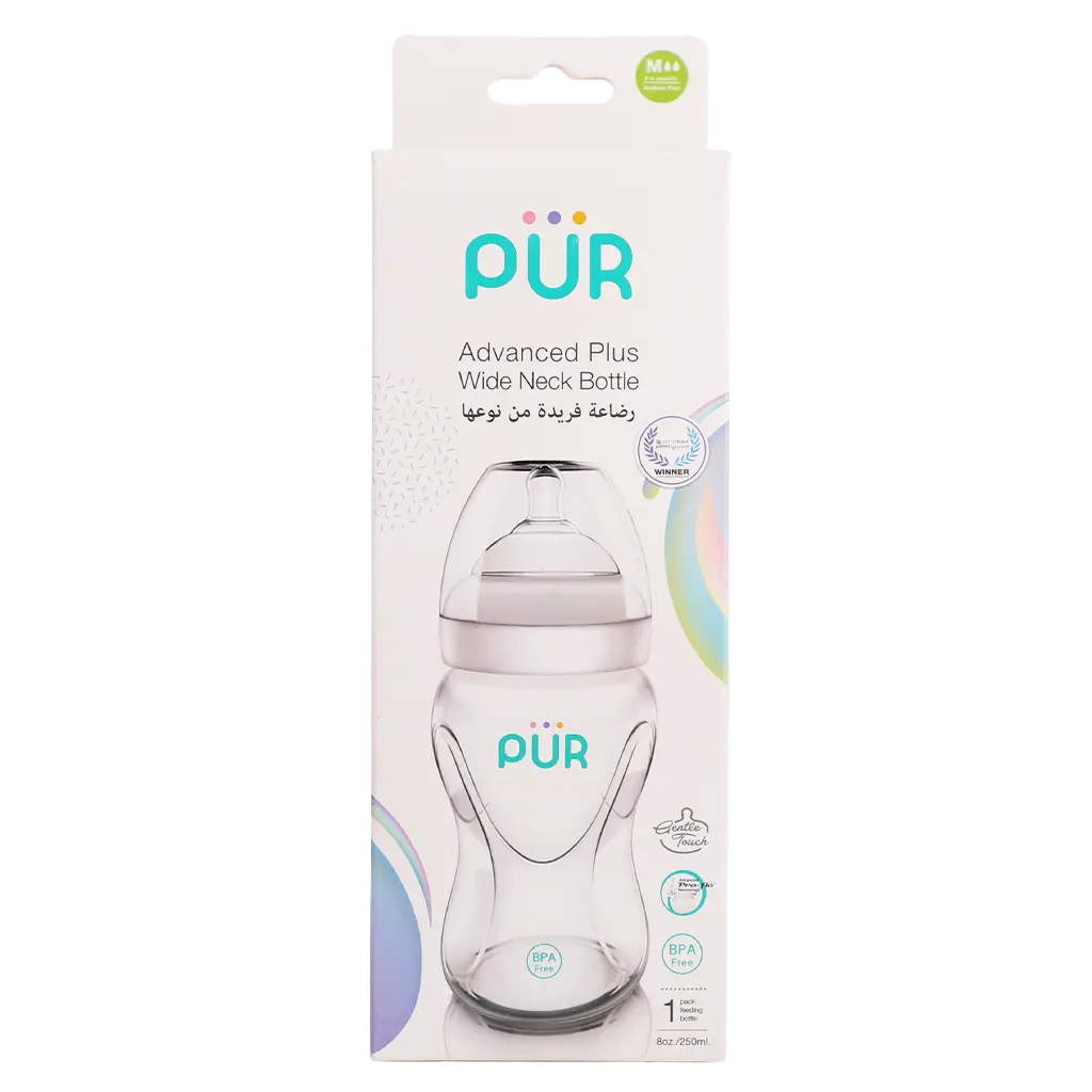 Pur Advanced Plus Wide Neck Bottle 8 Oz./250 ml. - view 2