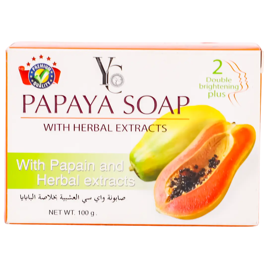 YC- Papaya Soap With Herbal extracts 100 gm - view 2