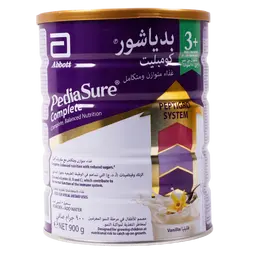بدياشور +3 حليب أطفال غذاء تكميلي فانيلا 900جم