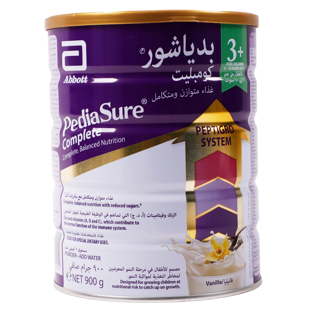 Pediasure +3  Baby Powder Milk Vanilla 900 Gm