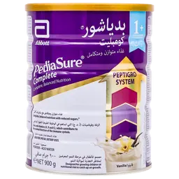 بدياشور+1 حليب أطفال غذاء تكميلي فانيلا 900جم