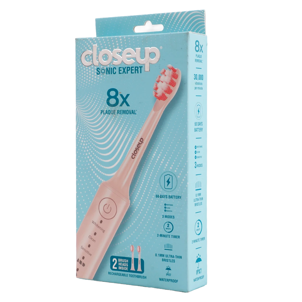 Closeup Sonic Expert Toothbrush Rechargeable