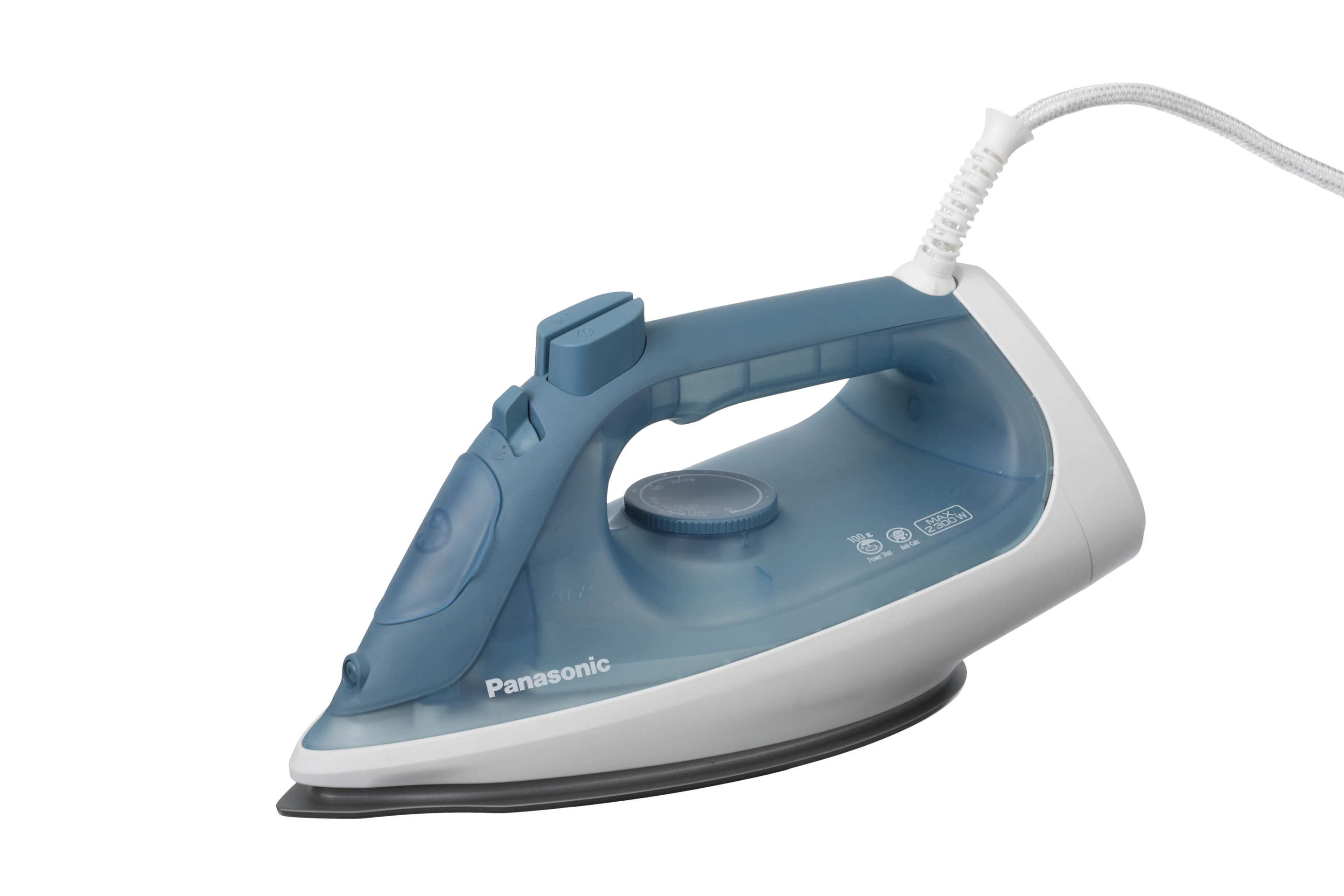 Panasonic Steam Iron 2000-2400W Spray titanium soleplate 300cc