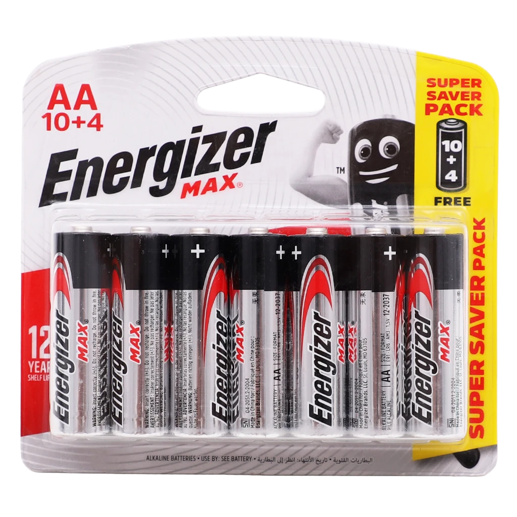 Energizer Max Alk AA BP 10+4 SGH