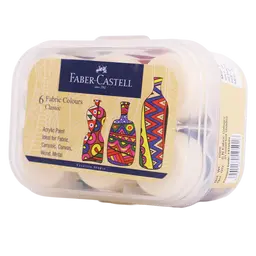 Faber Castel Fabric Colors 6 pcs 10 ml
