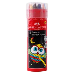 Faber Castell  Erasable Crayons  Tin of 14