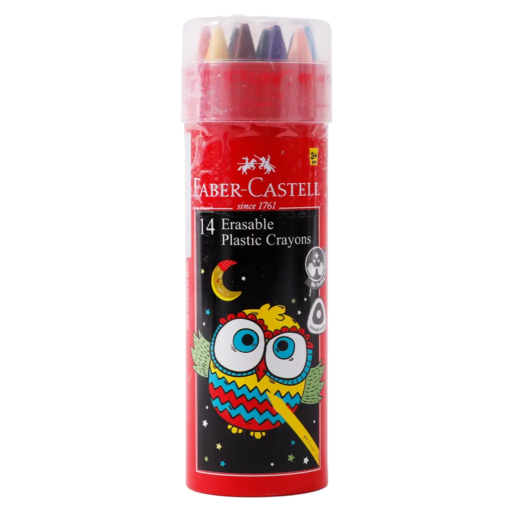 Faber Castell  Erasable Crayons  Tin of 14 - view 1