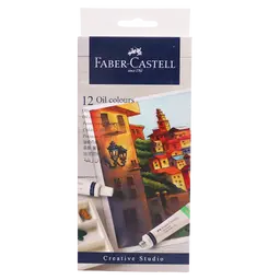 Faber Castell Creative Studio Oil Set 12 Color 9 ml 