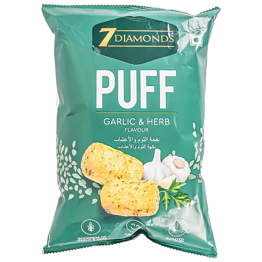 Diamond puff Garlic and Herbs 60 gm - view 1