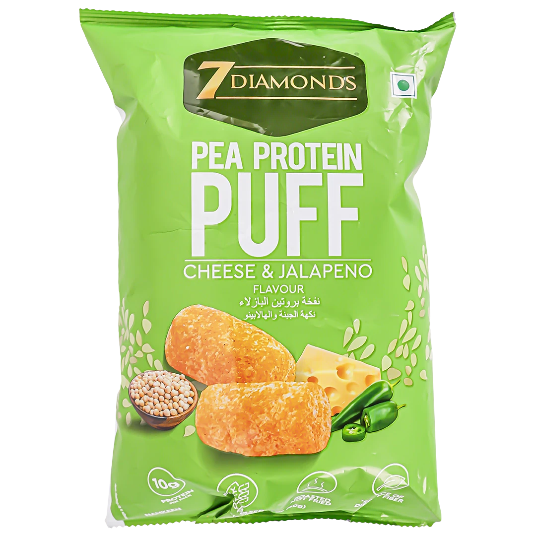 Diamond puff Cheese and Jalapeno 60 gm