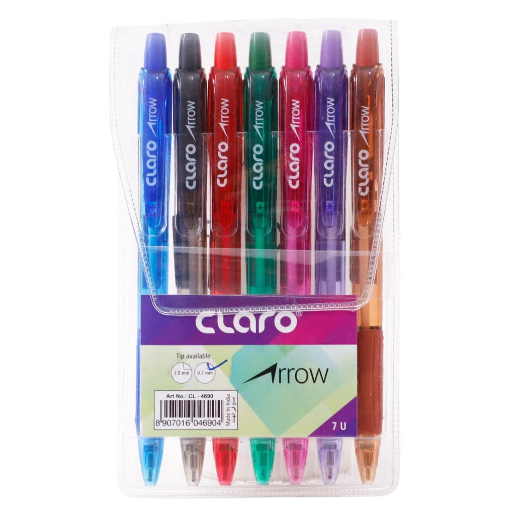 Claro Technik Pen Set 7 Colors 0.7 Mm