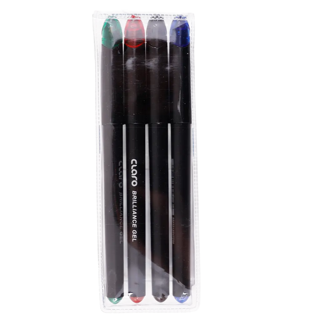 Claro Brilliance Gel Pen - Set Of 4-Clr - view 2