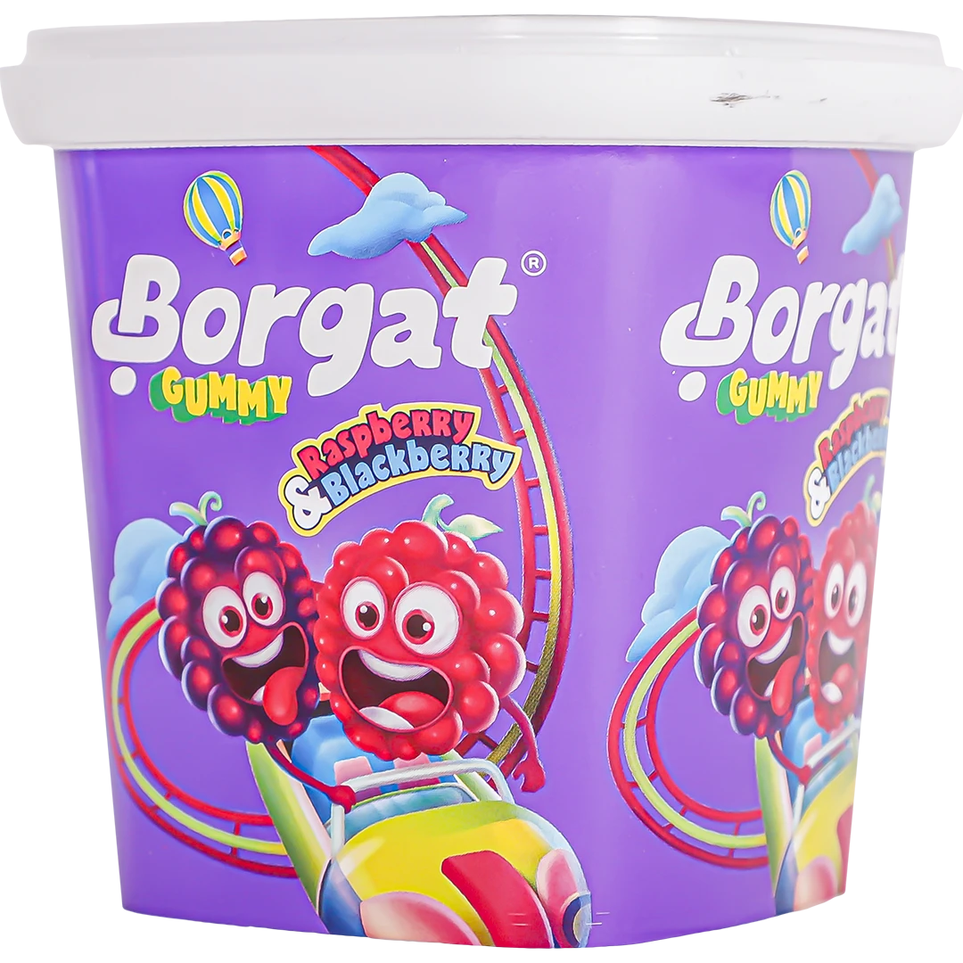 Borgat Gummy Raspberry & Blackberry 160 gm