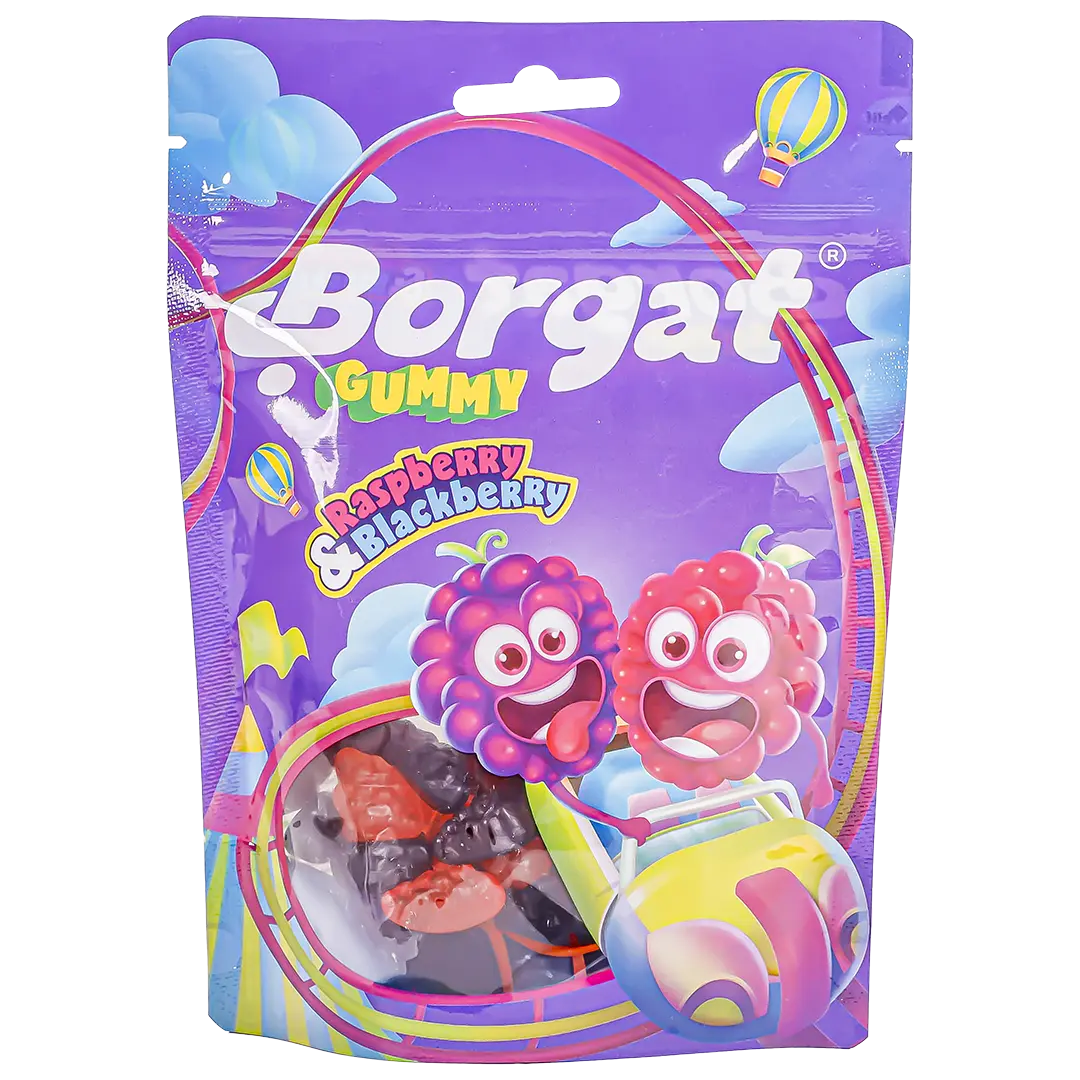 Borgat Gummy Raspberry & Blackberry 80 gm - view 1