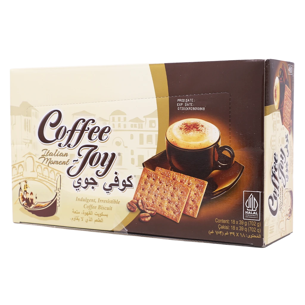 Coffee Joy Tea Biscuit 18 Pcs 39 gm
