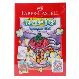 Faber Castell  Veggie Vibes Colouring Book