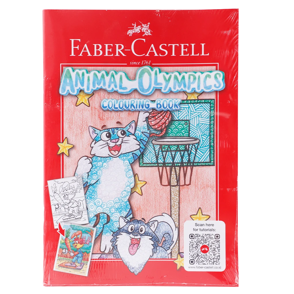 Faber Castell  Creative Animals Colouring Book
