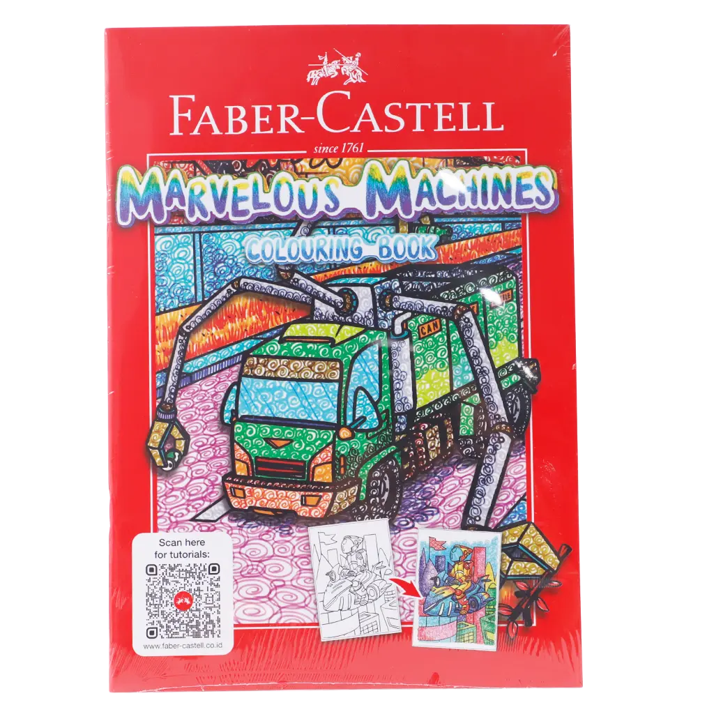Faber Castell  Marvelous Machines Colouring Book - view 1