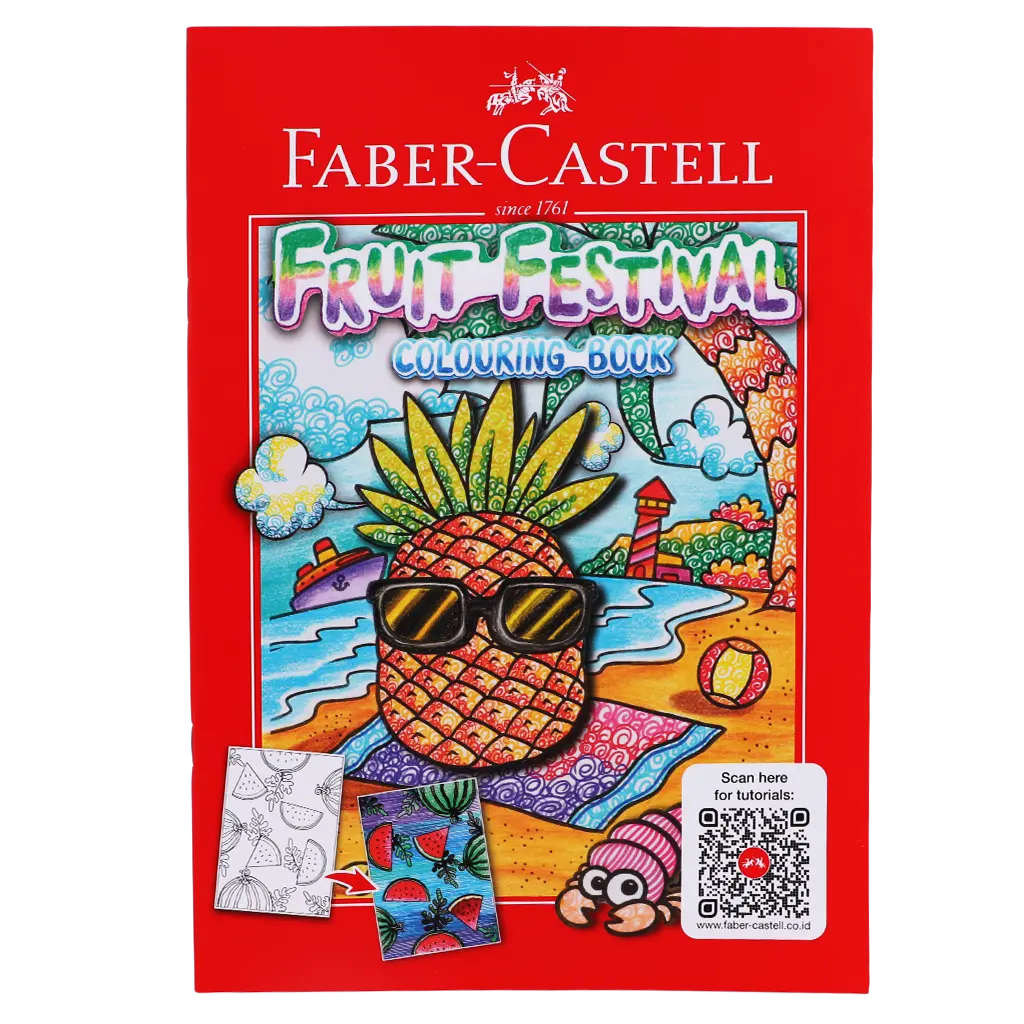 Faber Castell  Fruit Festival Colouring Book - view 1
