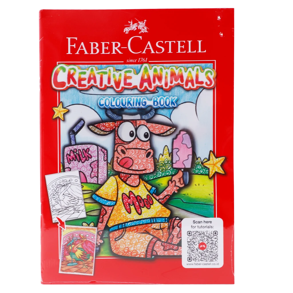 Faber Castell  Animal Olympics Colouring Book