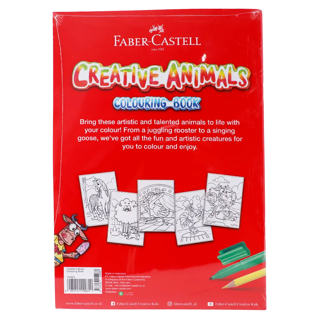 Faber Castell  Animal Olympics Colouring Book - view 2