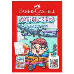 Faber Castell  Amazing Rides Colouring Book