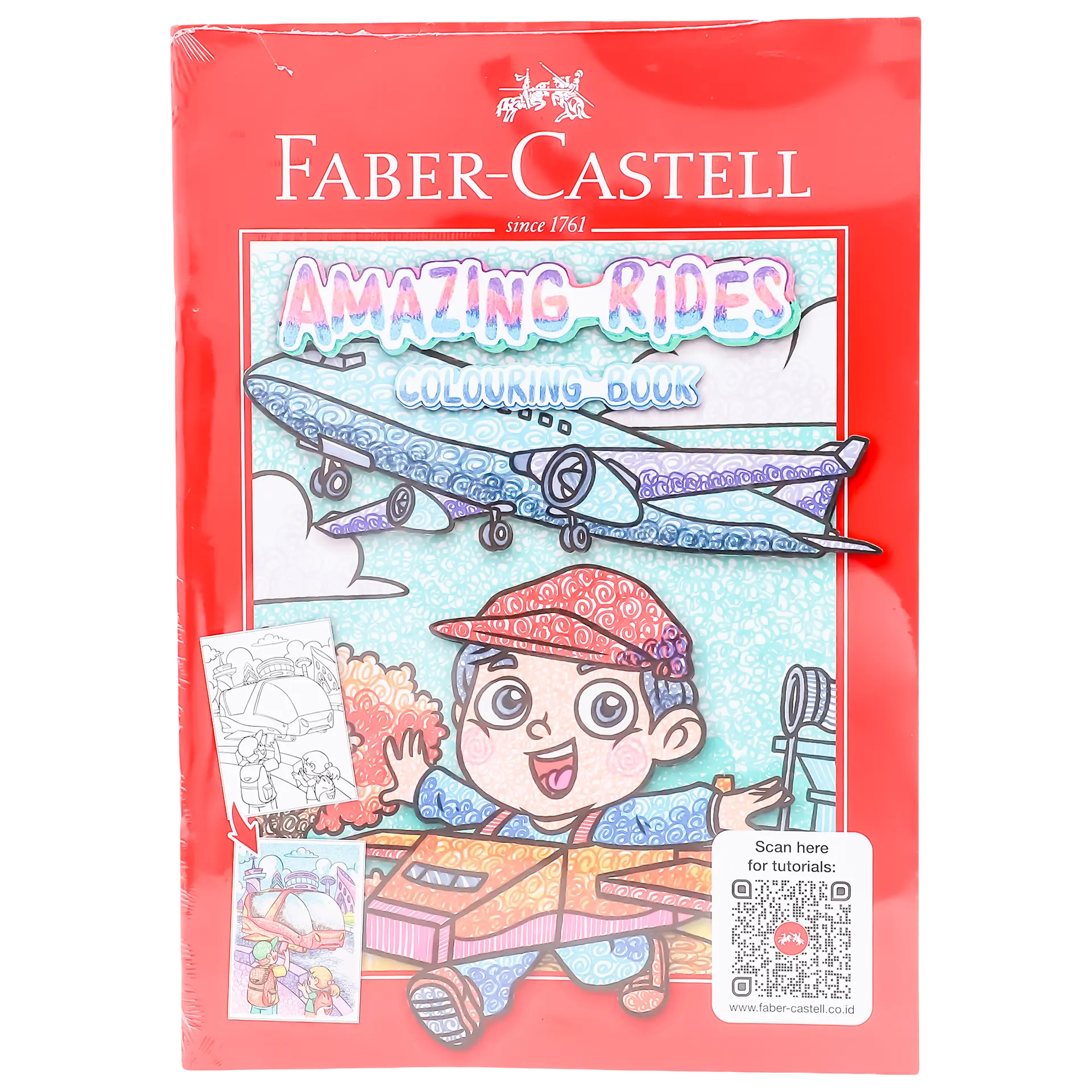 Faber Castell  Amazing Rides Colouring Book - view 2