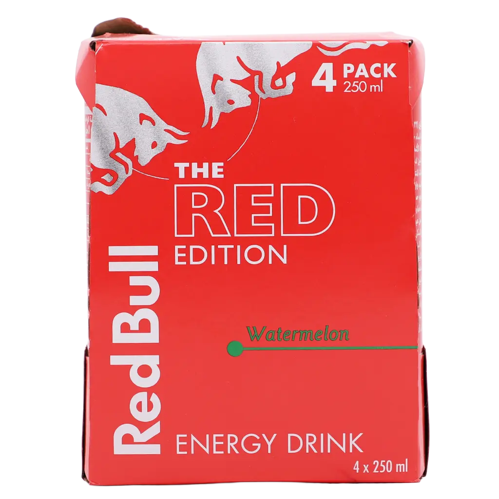 Red Bull Energy Drink Watermelon 4 pcs 250 ml - view 3