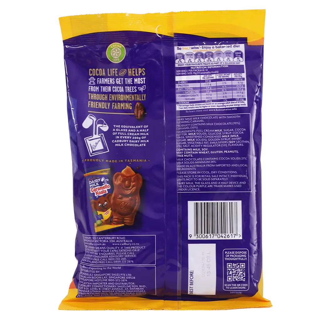 Cadbury Dairy Milk Caramello Koala 180 gm - view 4