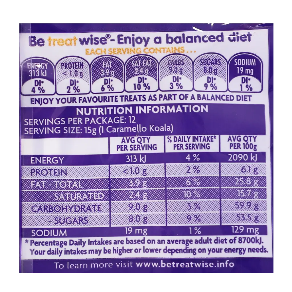 Cadbury Dairy Milk Caramello Koala 180 gm - view 5