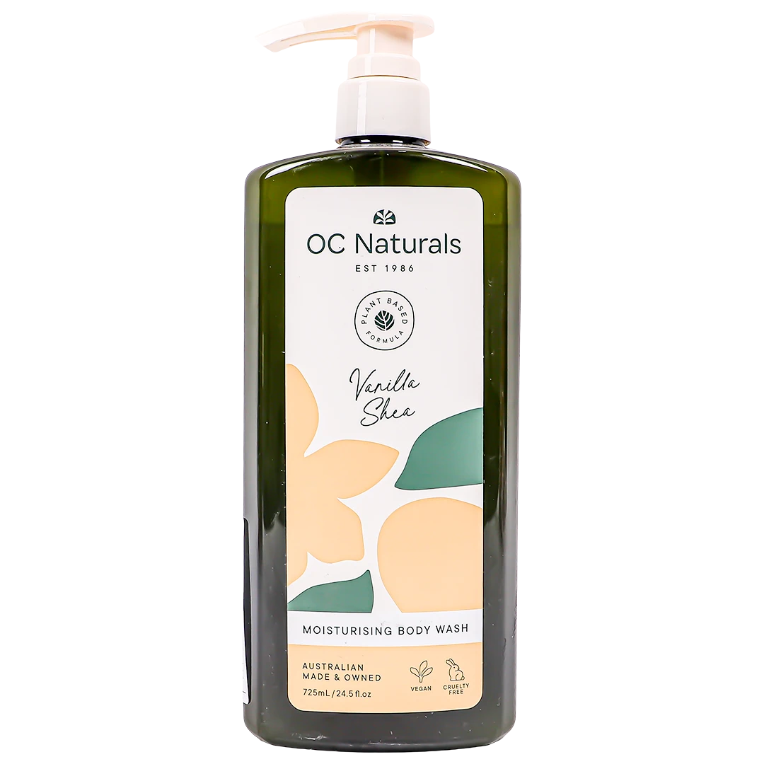OC Naturals Vanilla Shea Moisturising Bodywash 725 ml