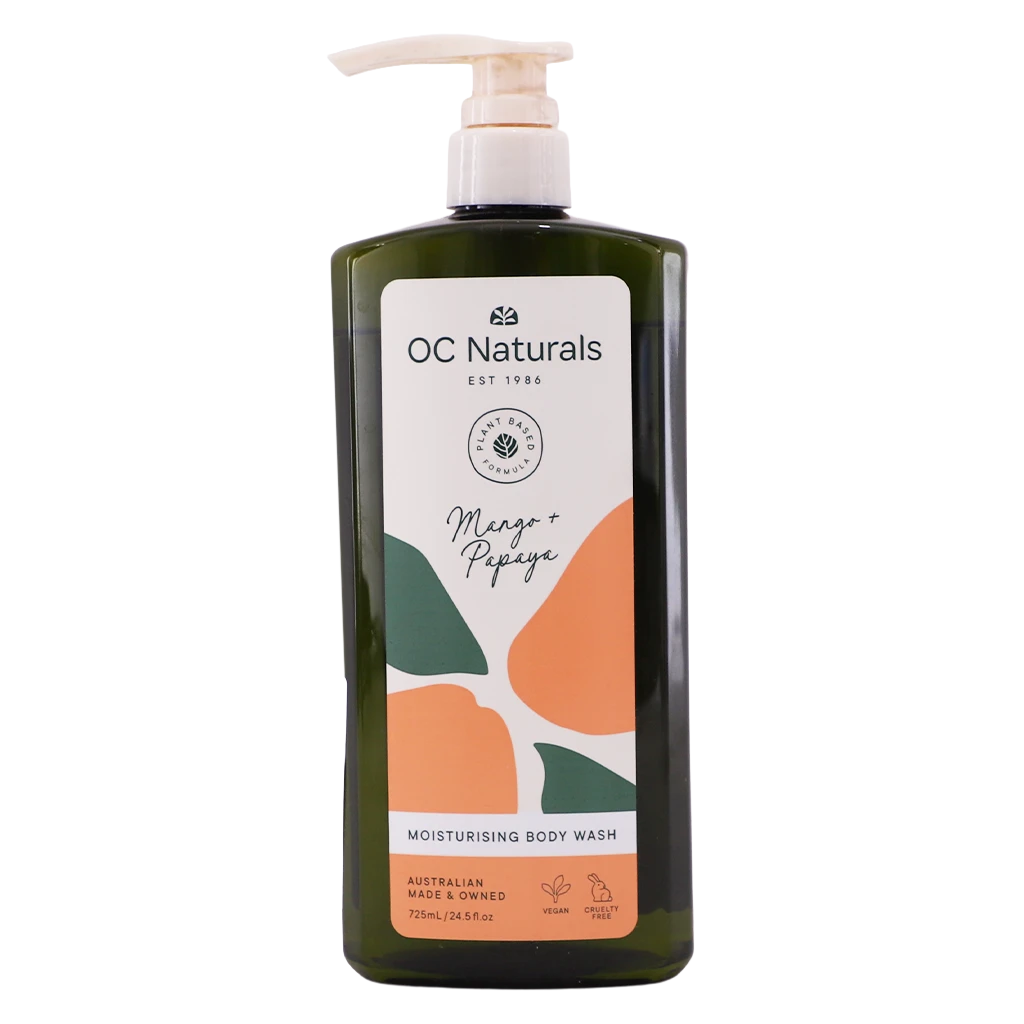 OC Naturals Mango & Papaya Moisturising Bodywash 725 ml