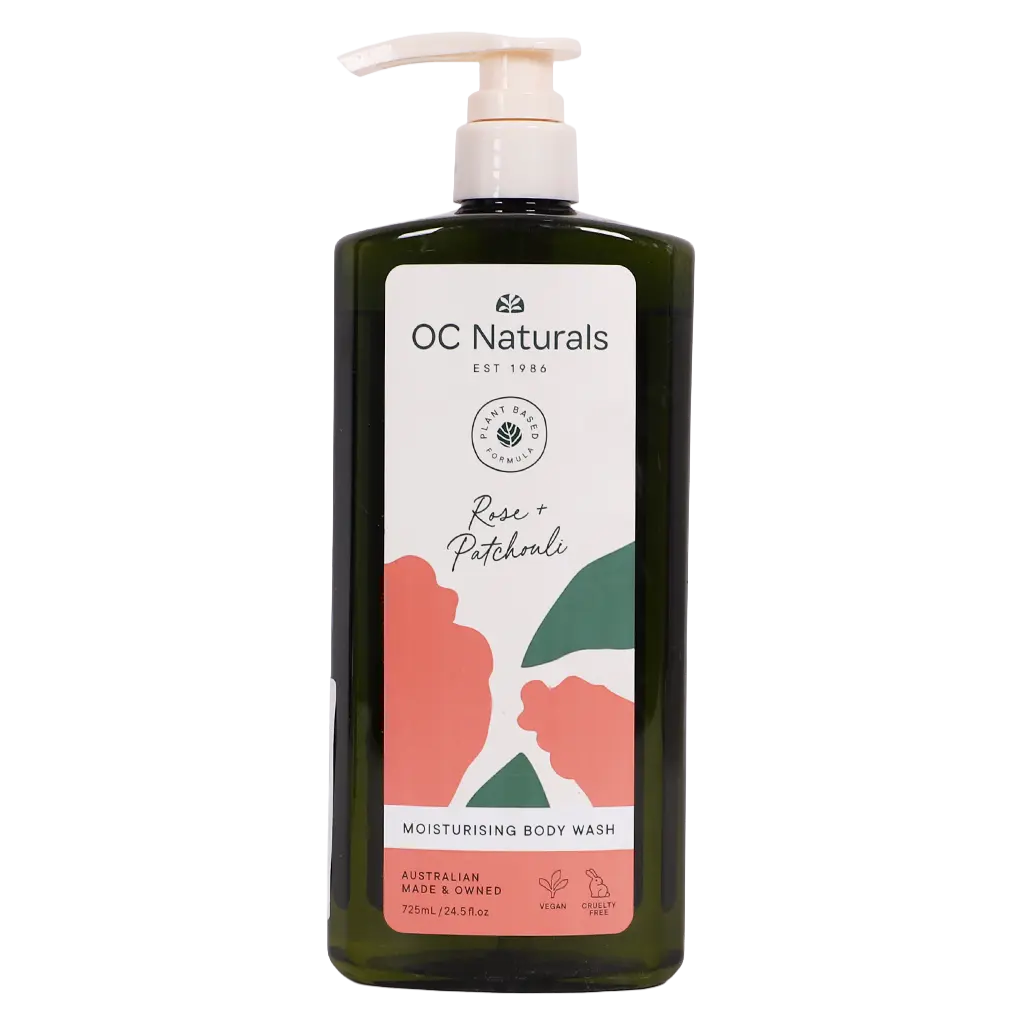 OC Naturals Rose & Patchouli Moisturising Bodywash 725 ml - view 1