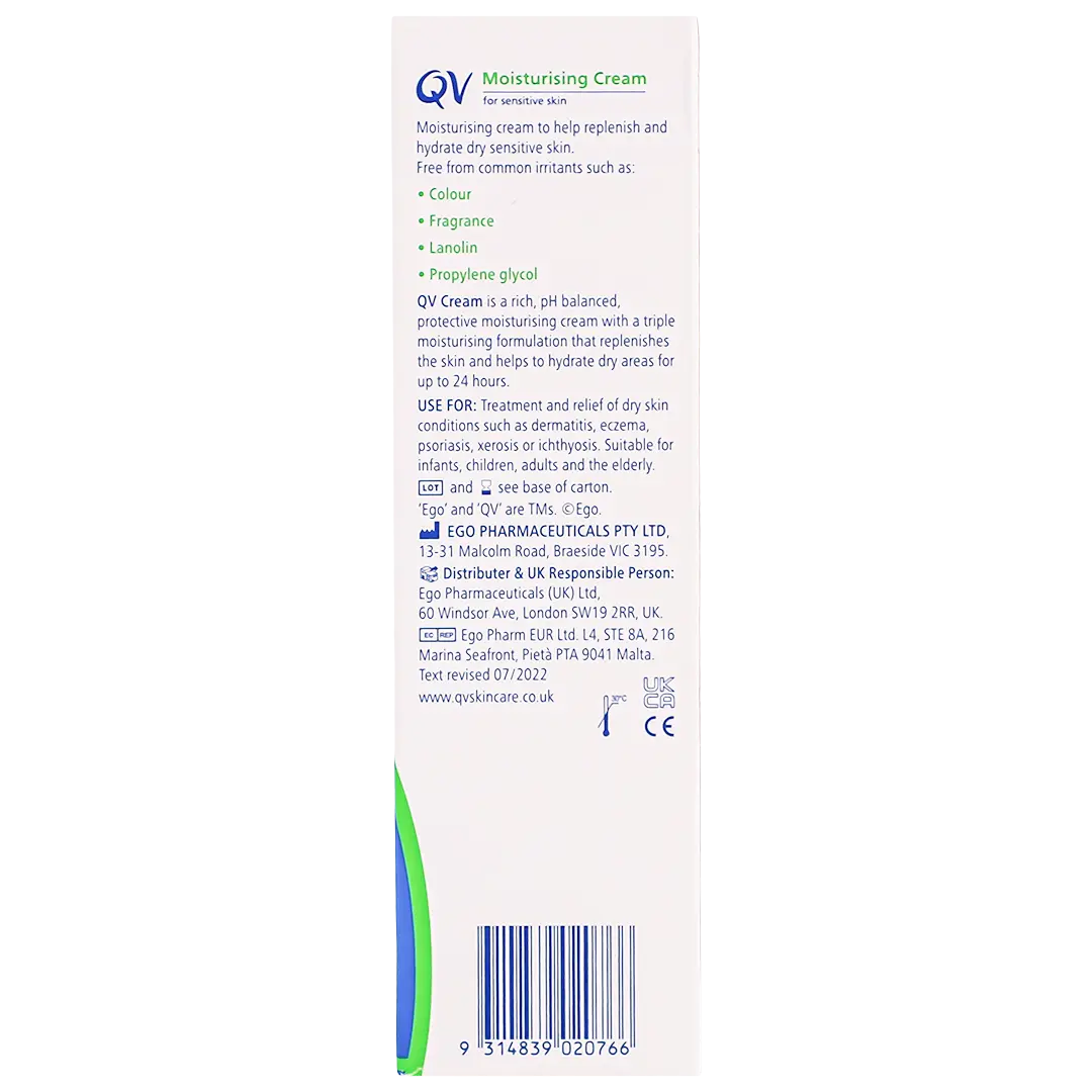 Ego QV Moisturising Cream for Sensitive Cream 100g - view 4