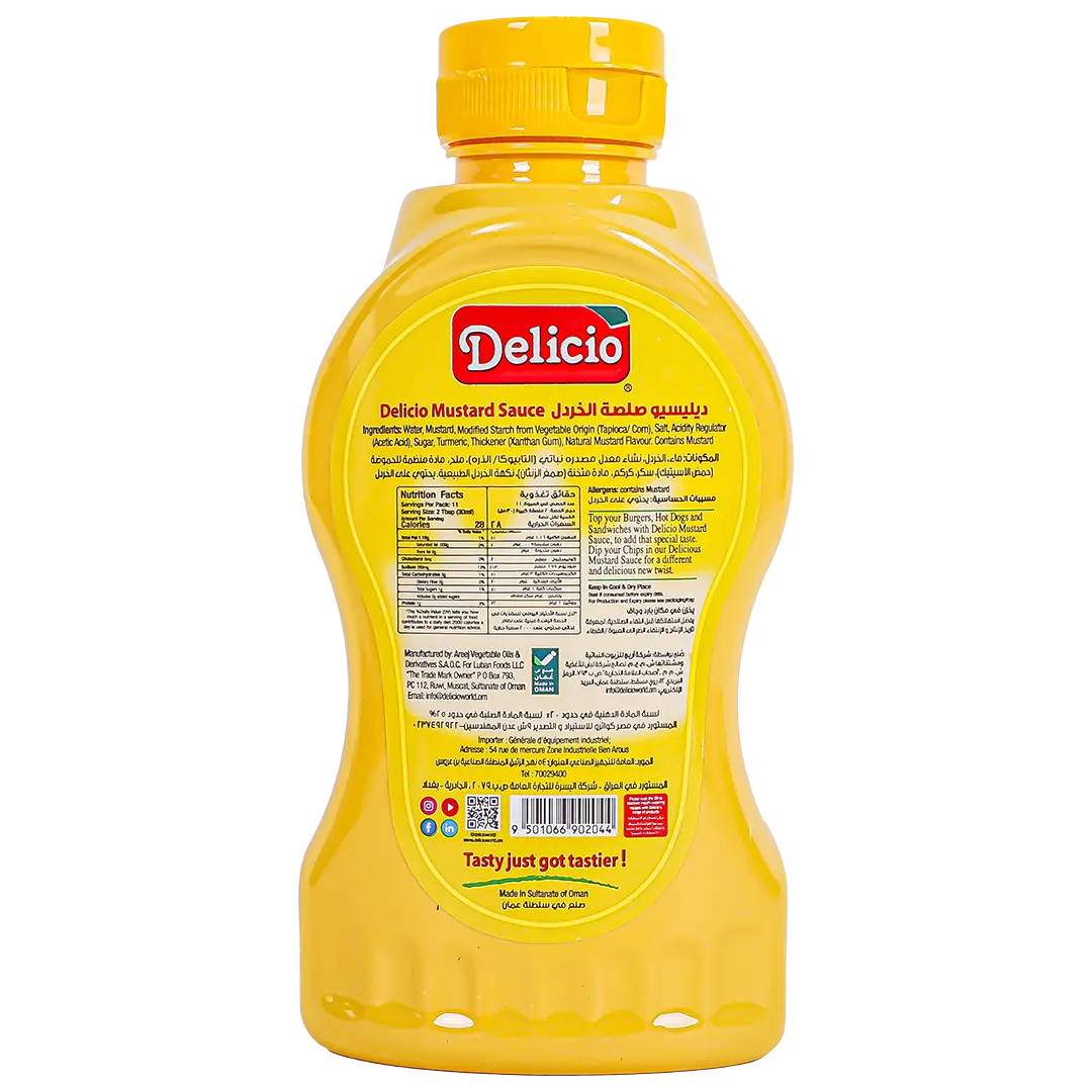 Delicio Mustard Sauce 325 ml - view 2