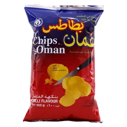 عمان بطاطس بالنكهة الحارة 100 جم