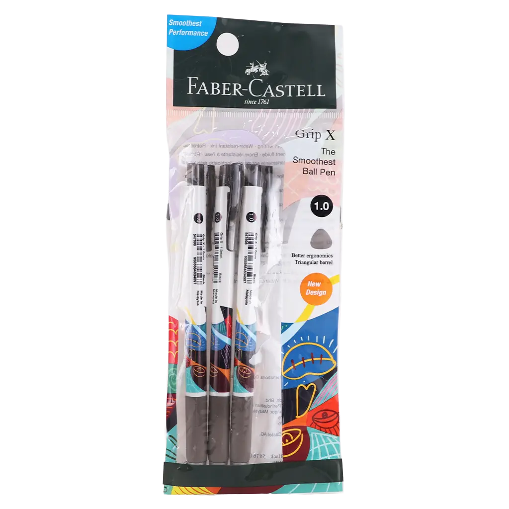 Faber Castell  Ball Pen Grip  1.0  Black - view 1