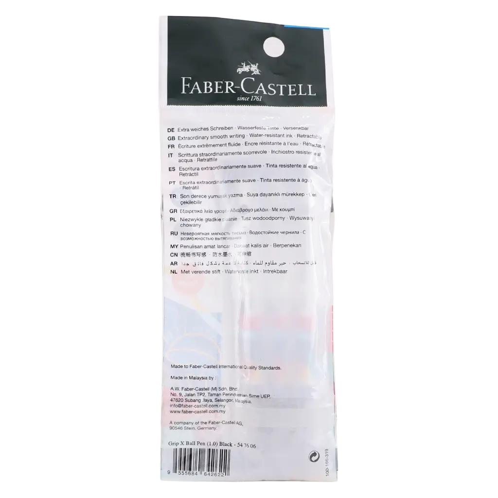 Faber Castell  Ball Pen Grip  1.0  Black - view 2