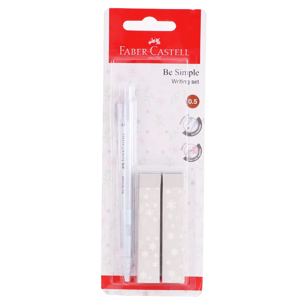 Faber Castell Mechanical Pencil 0.5 mm + 2 Eraser - view 1