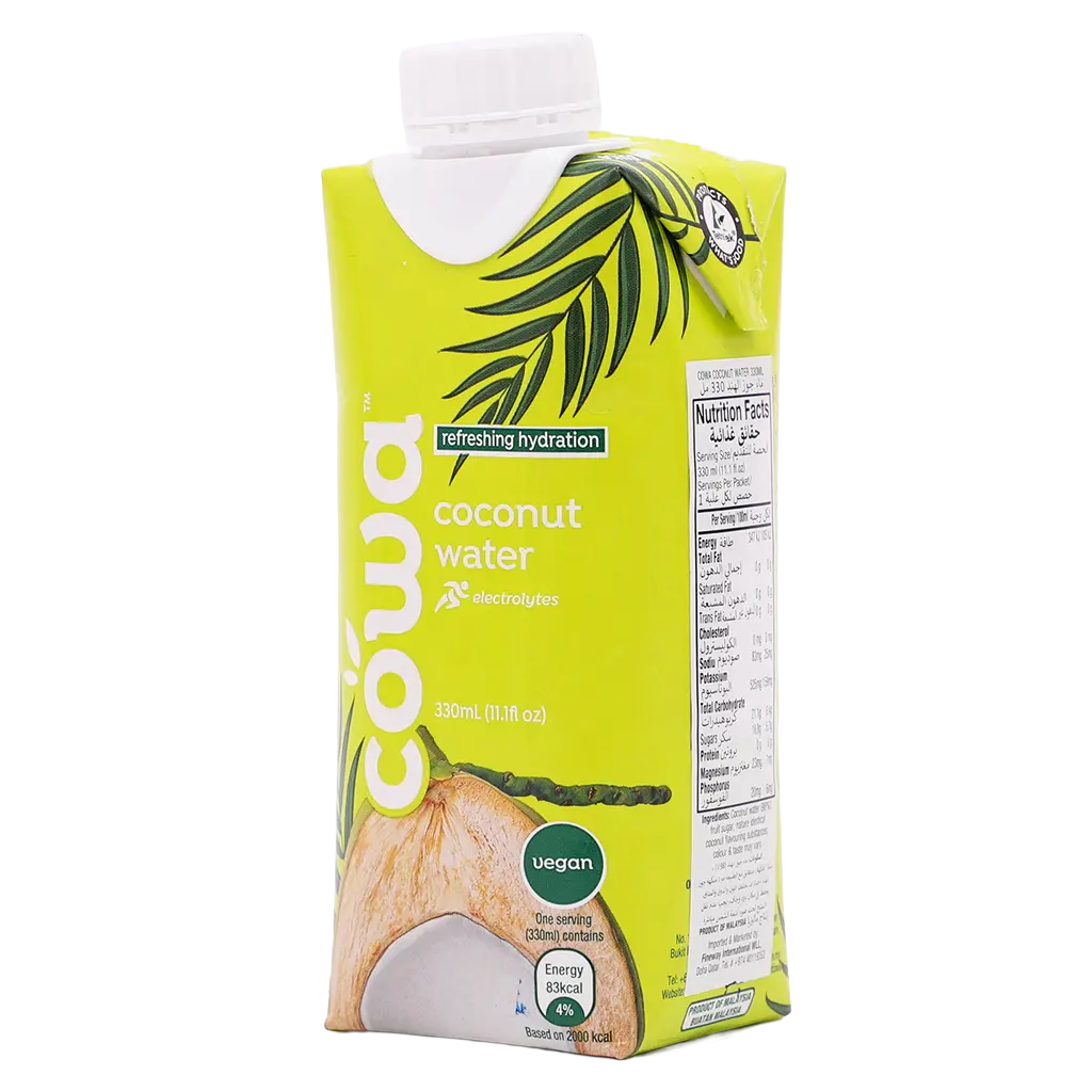 Cowa coconut water 330 ml - view 1