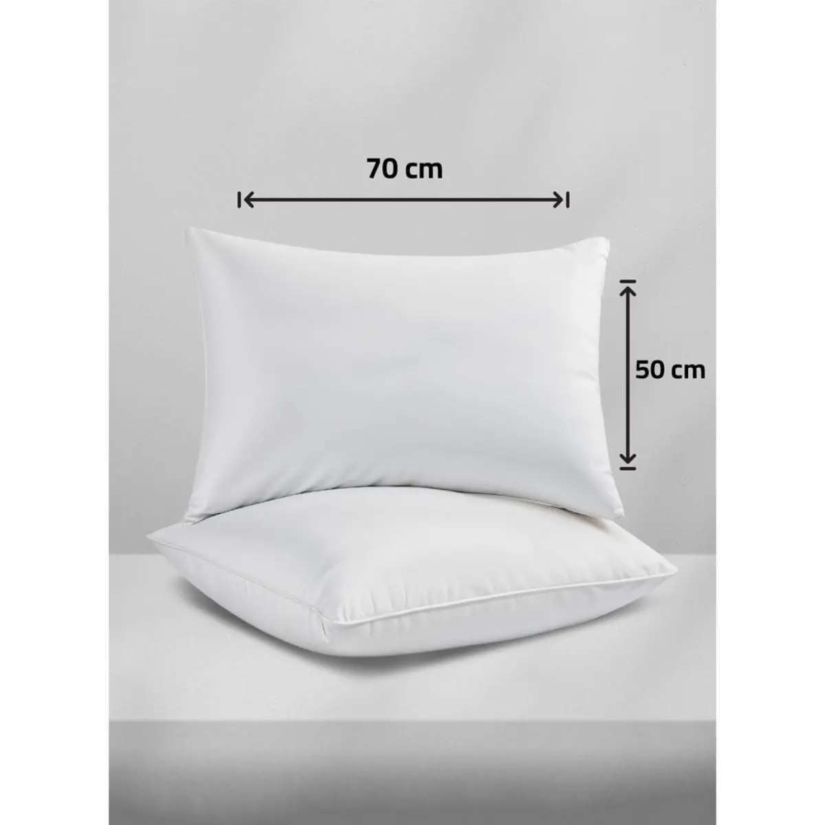 Sleep X Factory Relax Cotton Microfiber Pillow 50X70 cm 800 gm - view 5