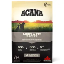Acana Light & Fit Dry Food For Dogs Chicken for 6 kg