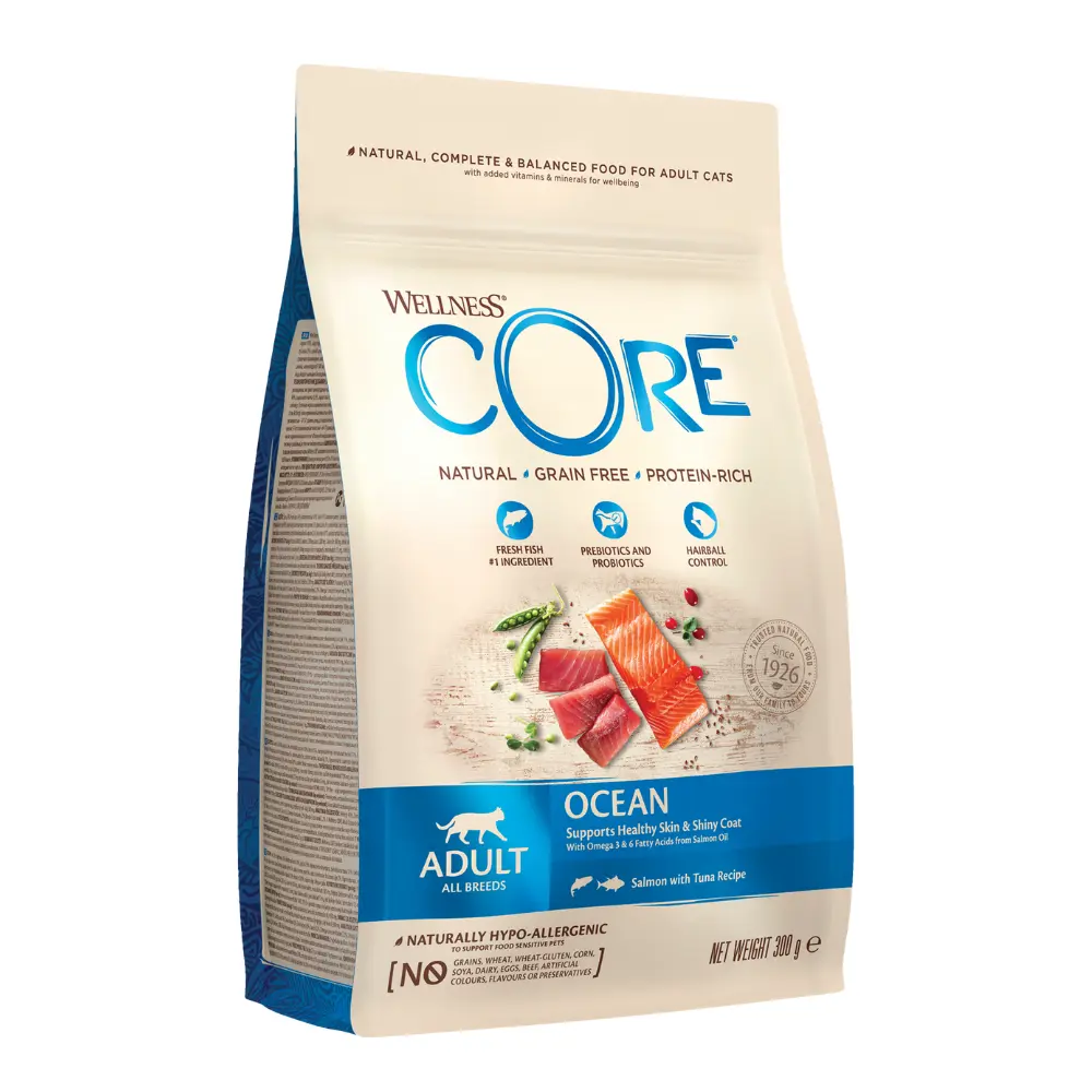 Wellness Core Ocean Dry Food  for Cats Salmon with Tuna 300 gm - view 4
