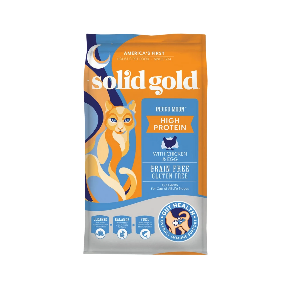 Solid Gold Indigo Moon Chicken & Egg Grain Free for Cats 2.72 kg