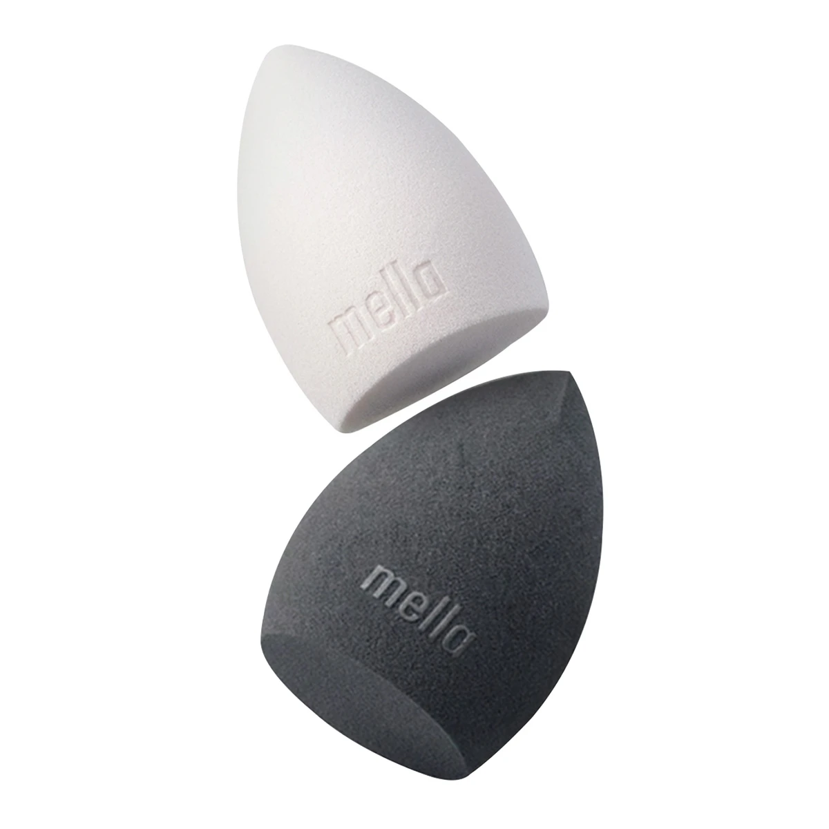 Mella Double Makeup Blending & Distributing Sponge Black & White