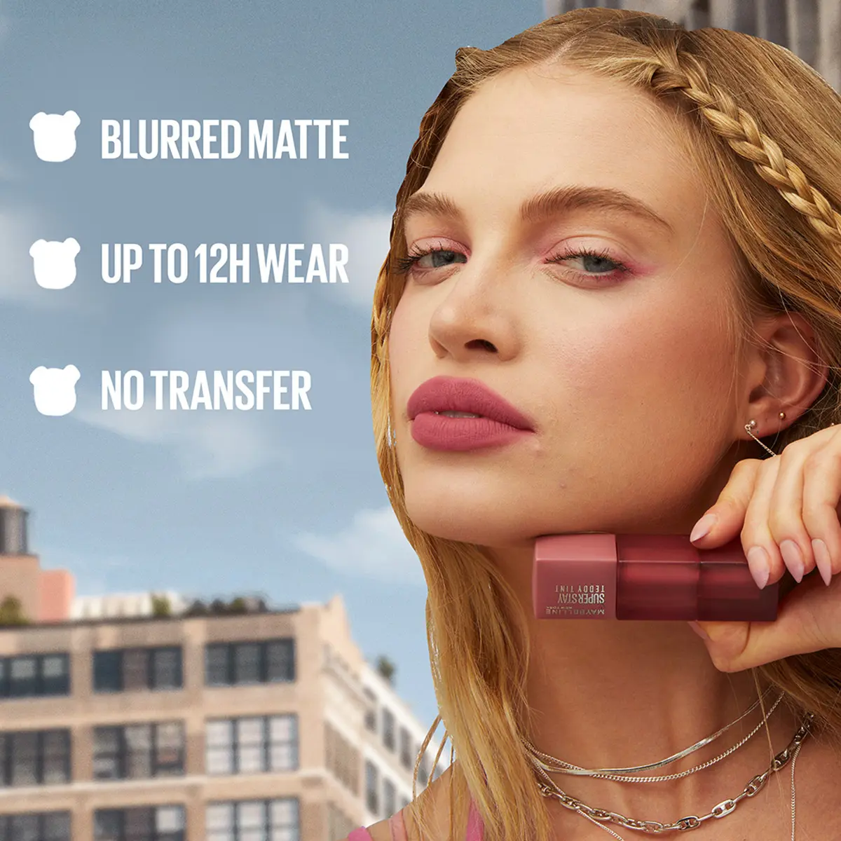 Maybelline New York Super Stay Teddy Tint Lip Gloss 10 Current Mood - view 9