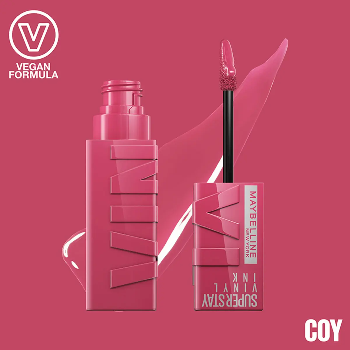 Maybelline Super Stay Vinyl Ink Lipstick 20 Coy - view 7