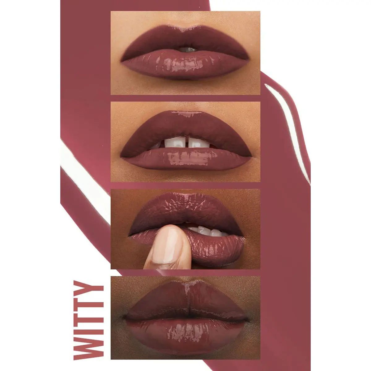 Maybelline Super Stay Vinyl Ink Longwear Transfer Proof Gloss Lipstick 40 WITTY - view 3