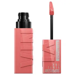 Maybelline Super Stay Vinyl Ink Nudes Longwear Transfer Proof Gloss Lipstick Charmed