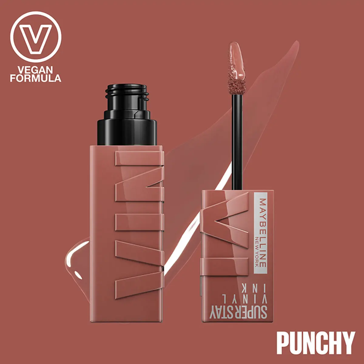 Maybelline Super Stay Vinyl Ink Lipstick 120 Punchy - view 7